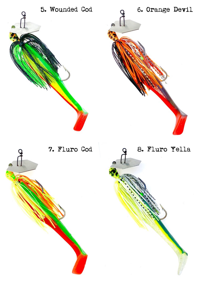 200mm 1oz Chatterbait – Cod King Lures
