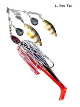 Load image into Gallery viewer, 200mm 2oz Quin-Spin Bait School