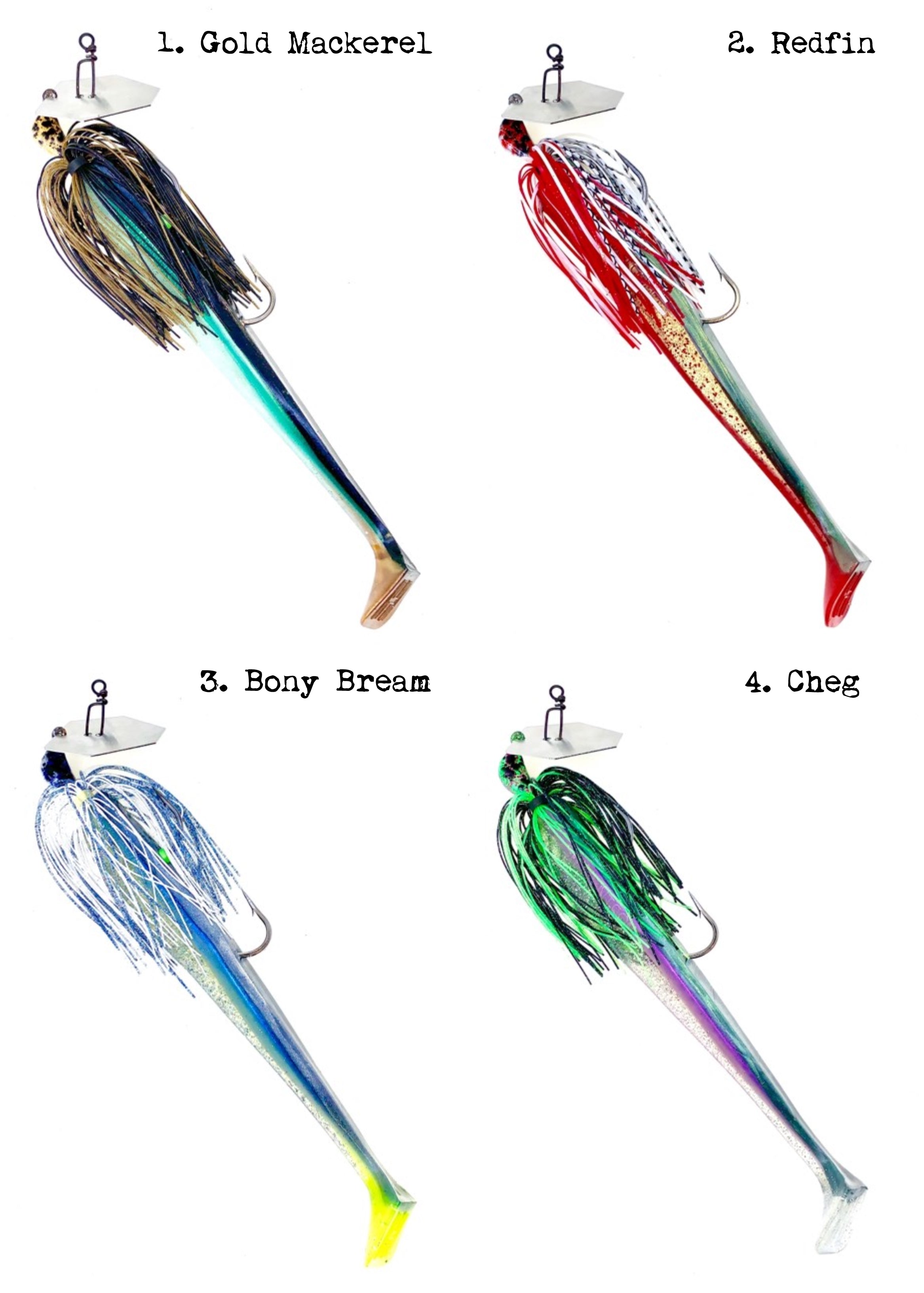 250mm 1 1/2oz Chatterbait – Cod King Lures